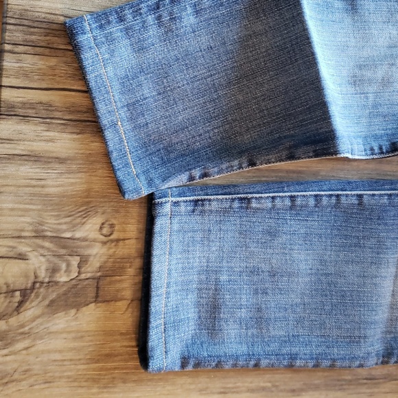 Current/Elliot Rolled Skinny Baltic Wash Jeans - Picture 6 of 8